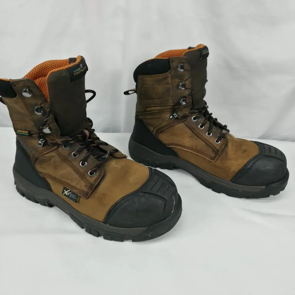 HyTest FootRests High Energy Work Boots Mens 9 Waterproof Composite Toe EH PR XR